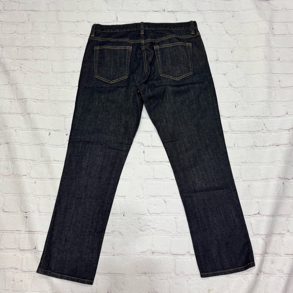 RALPH LAUREN SPORT women’s dark wash blue denim ankle cropped pants size 29 EUC - Picture 3 of 12